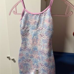 Pastel Leopard Print Swimsuit